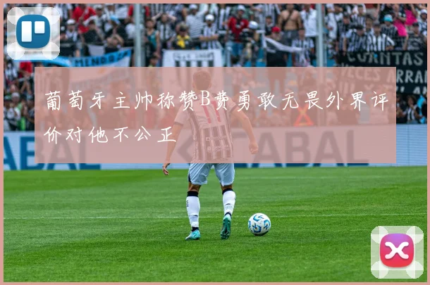 葡萄牙主帅称赞B费勇敢无畏外界评价对他不公正
