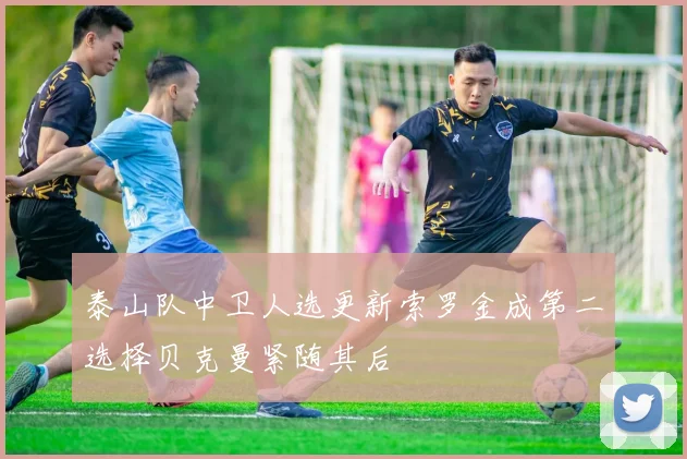 泰山队中卫人选更新索罗金成第二选择贝克曼紧随其后